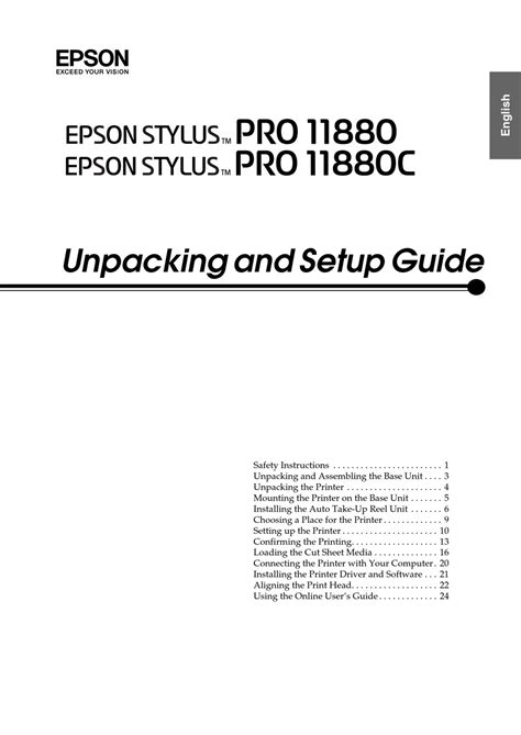 Epson 11880 Manual pdf manual
